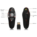 Miniatyrbild 5 av 7: Presentation Clicker 15m Fjärrkontroll Avstånd Ergonomisk Bärbar 2,4GHz Fjärrklicker för skolkontoret