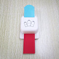 Miniatyrbild 5 av 8: Runda etikettstansning Enkelt handhavande Robust plastlegering 3 olika storlekar Hörnpappersstans för Scrapbook DIY