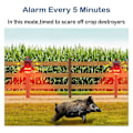 Miniatyrbild 5 av 5: Utomhus Solcellsdriven Rörelsesensor Alarm med Fjärrkontroll