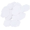 Miniatyrbilde 3 av 8: 100 stk PatchWork-mal Hex Papirmodellbrett Quilting Syhåndverk DIY Sømbåndsverktøy (22mm Hex)