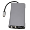 Miniatyrbild 8 av 8: Typ C Hub 4K Hög Definition 5 Gbps Överföring PD Laddning Aluminiumlegering Typ C Dockningsstation