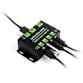 Miniatyrbillede 4 af 5: USB3.2 HUB 4U Udvidet 4-vejs USB 3.2Gen1 Interface 5Gbps Industriel HUB Adapter Kompatibel med MacOS