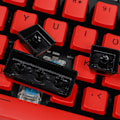 Miniatyrbild 2 av 5: PBT Pudding Keycap Set för Cherry M x Mekaniskt Tangentbord Röd Svart