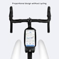 Miniatyrbillede 8 af 8: Cykelrammepose Sprøjtesikker Cykeltaske Pose Touchscreen Taske med Hovedtelefonhul til Smartphone Under 6,5 Tommer