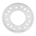 Pikkukuva 3 / 8: 80-hampainen, sylinterimäinen alumiinivaihde, suora hammas, hidastuvuus ylinopeudella 32 mm