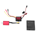 Pikkukuva 4 / 8: 2838 3600KV 4P harjaton moottori + 35A harjaton ESC + ohjelmointikortti 1/14 1/16 RC-autoon