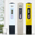 Miniatyrbillede 3 af 5: TDS-3 Bærbar LCD Digital TDS Måler Pool Hjem Vandkvalitet Renhedstest Pen hvid
