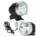 Miniatyrbild 8 av 8: Cykelstrålkastare LED Cykelframljus Superljus USB power för cykling