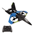 Pikkukuva 7 / 8: RC-lentokone LED-lampulla 2.4GHZ Super Remote Glider pojille ja tytöille Syntymäpäivälahjat Sininen Kolme akkua