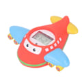 Miniatyrbild 1 av 8: Baby badtermometer IPX7 Vattentät Noggrann Cartoon Flygplansform Liten Digital Spädbarn Badkar Termometer