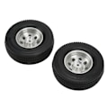 Pikkukuva 8 / 8: 2 kpl 85 mm:n kumirenkaat CNC-metallivanteet Tamiya-traktorin perävaunukuorma-autoon 1/14 RC-auto