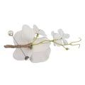 Miniatyrbilde 7 av 7: Elegant kunstig hvit bryllupsboutonniere for menn (5 stk)