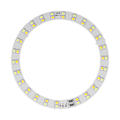 Miniatyrbilde 4 av 8: 3V-5V ringlysplate 10W LED-ringlysplate med kald og varm 2-fargebelysning USB-drevet for daglig belysning