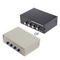 Miniatyrbilde 1 av 5: 4-Port Datadelingsbryter For Skriver 9-Pin Seriell Bryter Databryter