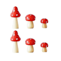 Miniatyrbillede 1 af 3: 1 stk. kunstige plantedekorationer, Træsvamp