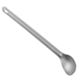 Miniatyrbilde 8 av 8: Lett lang håndtak titan spork/skje metall bestikksett for utendørs camping lang håndtak skje