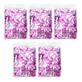 Miniatyrbillede 4 af 8: 8mm Pink Konfetti Party Glitter Sequin Borddekorationer til Pige Dåb Ornamenter Nummer