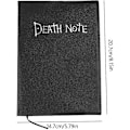 Miniatyrbillede 2 af 5: Anime Death Note notesbog med halskæde og fjerpen - Skolekontorartikler Gave, 21x