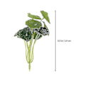 Miniatyrbillede 2 af 3: 8 stk. kunstige plantedekorationer, Simuleret Grøn Plante