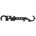 Miniatyrbild 1 av 8: AR15 Combo Wrench Tool Multifunktionell 4140 Steel Wrench Barrel Mutter Stock Tool