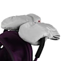 Miniatyrbillede 7 af 8: Vinter Baby Stroller Håndmuffe Baby Carriage Barnevogn Varm Håndmuffe HandskeGrå