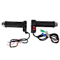 Miniatyrbilde 6 av 8: 1 par elektrisk oppvarmet styre Universal Five Speed justerbar temperatur 22mm motorsykkelgrep for ATV