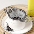 Miniatyrbillede 2 af 4: 1 stk., Te-si, Te-brygger, Te-infusionsenhed med mesh, Premium tefilter, 304 rustfrit stål te-si med mesh og blondekant, Kaffefilter, Te-filter med mesh,