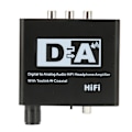 Miniatyrbilde 4 av 8: Digital til analog konverter HD AC digital til analog L/R RCA konverter med volumkontroll for HDTV