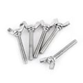 Miniatyrbillede 3 af 3: 5 stk Taske 304 rustfrit stål Wing Butterfly Skruer Bolte Wingbolt Machine Fastener (M5 * 40mm)