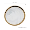 Miniatyrbilde 2 av 8: Gold Marmor Coasters Keramisk Coaster Tekopp Pad Bordmatte Coaster Kaffe Te kopp bordunderlag