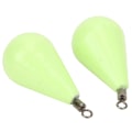 Miniatyrbillede 2 af 8: Lure Lysende Jig-hoved Bly Dybvandssynke Vægt Fiskemad Fiskegrej40#, 2 stk.