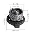 Miniatyrbillede 5 af 5: Butan Adapter Gaspatron Hoved Konverteringsadapter Dyse Flaske Type Lindal Ventil Udgang Z10