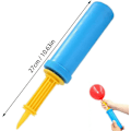 Miniatyrbillede 2 af 5: Letvægts Luftpumpe Ballonpumpe Bærbar Luftpumpe til Latex Ballon Bold Fest Fødselsdag Hånd