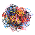 Miniatyrbild 1 av 8: Gummiband Färgade Hög elasticitet Stark hårslinga Engångslitet gummiband
