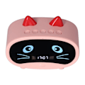Miniatyrbild 1 av 5: Multifunktionell Trådlös Väckarklocka Bluetooth Högtalare (rosa)