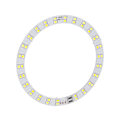 Miniatyrbilde 6 av 8: 3V-5V ringlysplate 10W LED-ringlysplate med kald og varm 2-fargebelysning USB-drevet for daglig belysning