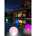 Miniatyrbilde 5 av 5: 1 stk. 13 Farger LED Strandball, LED Opplyst Gigantisk Oppblåsbar Flyteleke og Ball med Fjernkontroll for Svømmebassengleker, Selvlysende Ballo