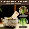 Miniatyrbilde 2 av 5: 6-delt japansk Matcha te-sett for teelskere Cyan