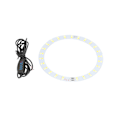 Miniatyrbilde 1 av 8: 3V-5V ringlysplate 10W LED-ringlysplate med kald og varm 2-fargebelysning USB-drevet for daglig belysning
