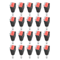 Pikkukuva 2 / 8: 20 kpl 5,5x2,1 mm urospistoke painesovitin DC power