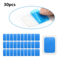 Miniatyrbilde 2 av 8: 30 stk EMS Gel Pads Hydrogel Gel Treningserstatning Gelark for magemuskulær elektrostimulator