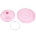 Miniatyrbilde 6 av 8: Kakedekorering Dreieskive Roterende Roterende Stand Baking Baking Verktøysett (rosa)