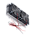 Miniatyrbild 4 av 8: Halvledarkylning Dubbelkärnig Elektronisk Kylare Kylsystem DC12V 120W
