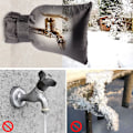 Miniatyrbillede 3 af 5: Udendørs armaturdæksel, 2 stk. 17*21cm, frostbeskyttelse til have- og udendørshaner