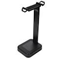 Miniatyrbild 8 av 8: Hörlursställ Färgglad RGB Stark Mångsidighet USB Desktop Gaming Headsethållare med Anti-Slip Base