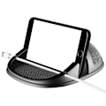 Miniatyrbilde 3 av 5: Silikonbiltelefonholder for dashbord - Sklisikker montering for iPhone, Samsung og Android-smarttelefoner
