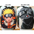 Miniatyrbillede 6 af 6: Anime-figurer Rygsæk Rejsetasker Dobbeltsidet Skole Taske Justerbar Rygsæk Stilfuld Letvægts Bogtaske til Udendørs Vandreture 16 Tommer