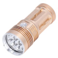 Miniatyrbild 4 av 8: LED-ficklampa 8000LM Ljusstyrka Skyddsfunktion Aluminiumlegering Tunna Bärbar Zoomficklampa