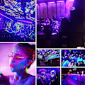 Miniatyrbillede 5 af 5: Bærbar scenelys: 36W LED UV-lysrør med fjernbetjening, DMX512 sortlys til fest, pub, bar EU-stik