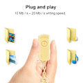 Miniatyrbilde 7 av 8: Gull metall roterende U-disk med USB-grensesnitt for Windows 98 / 2000 / XP / Vista / 7256G